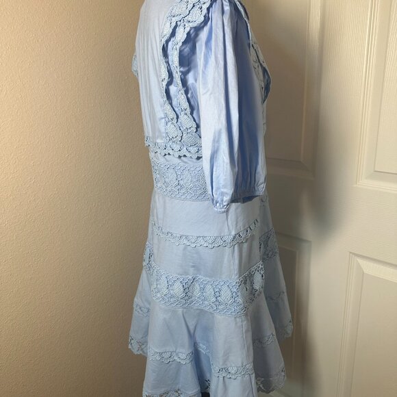 Karlie Size Large Sky Blue Dress NWT - Picture 15 of 16